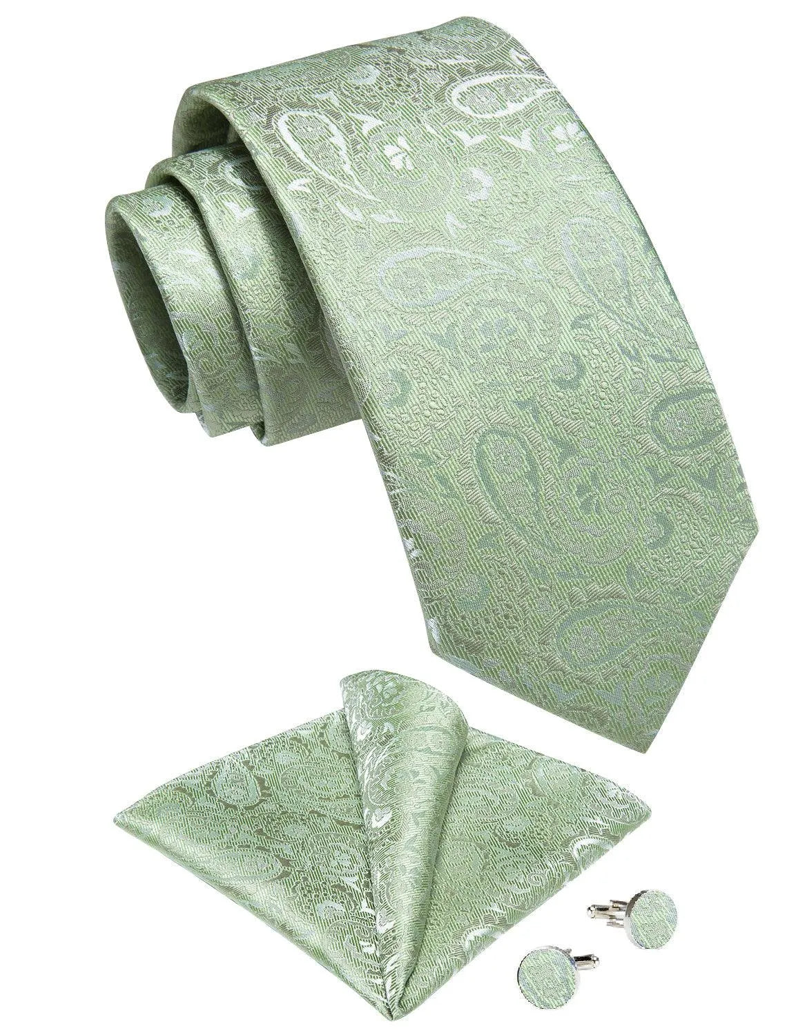 Luxury Paisley Necktie Set -Guocali