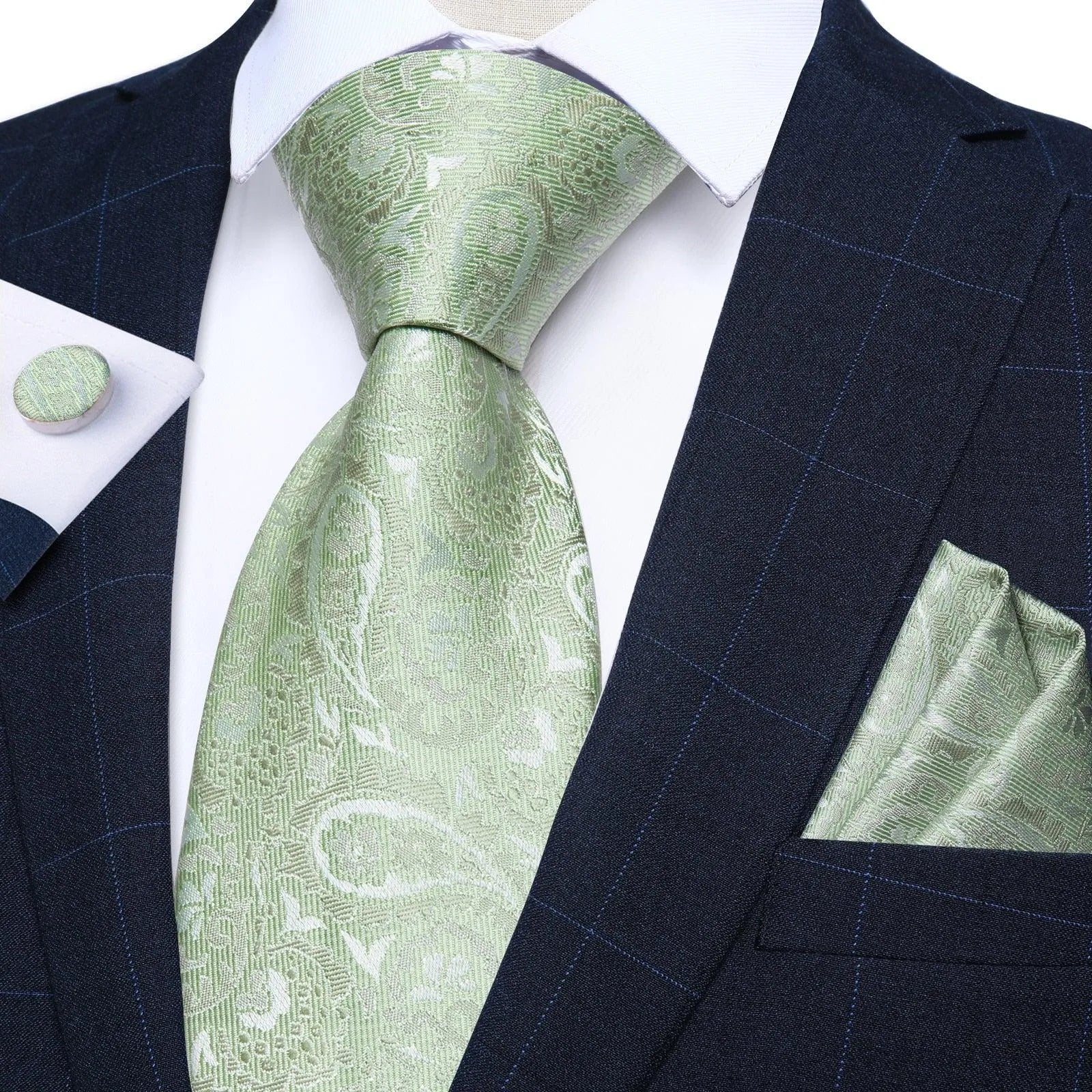 Luxury Paisley Necktie Set -Guocali