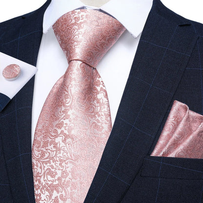 Luxury Paisley Necktie Set -Guocali