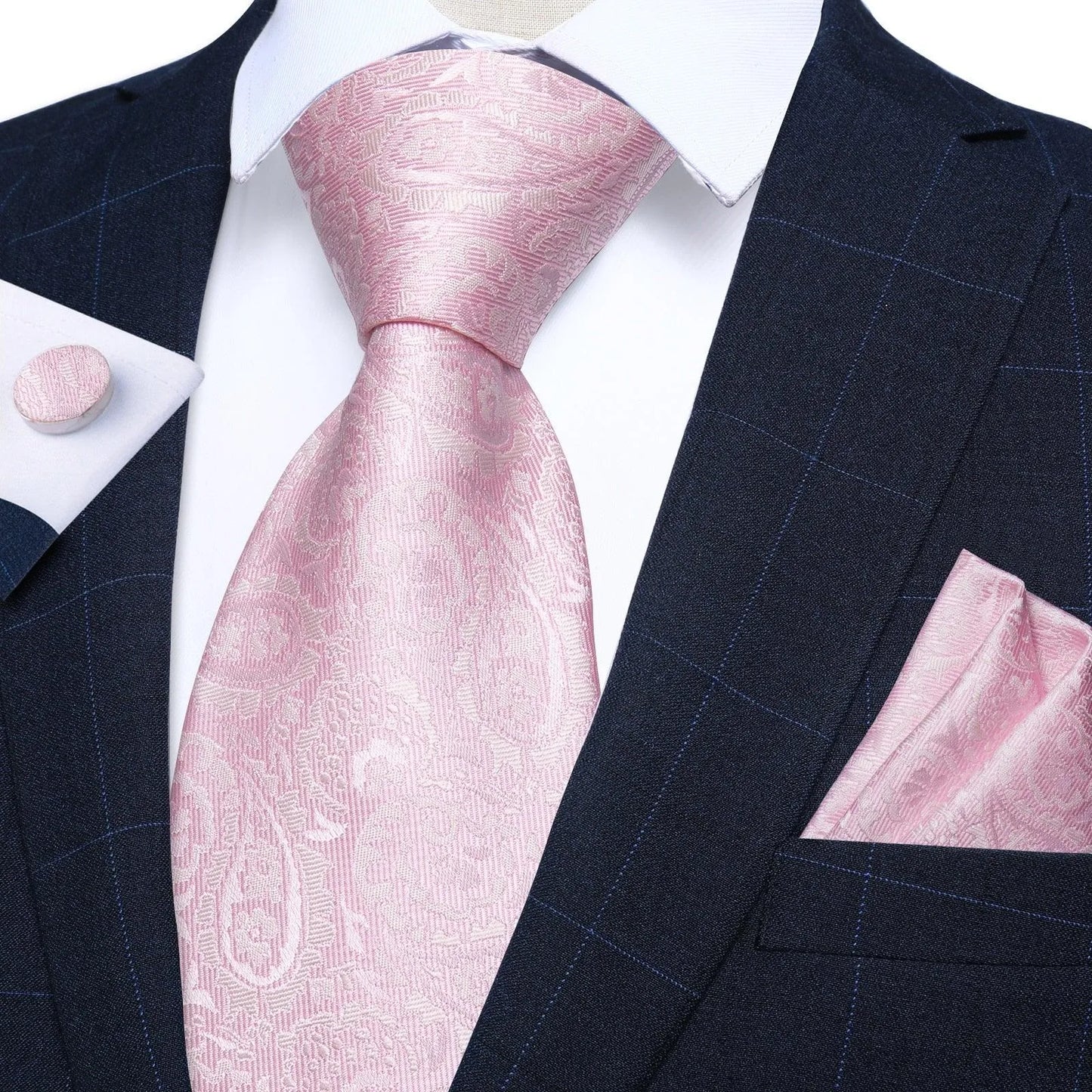 Luxury Paisley Necktie Set -Guocali