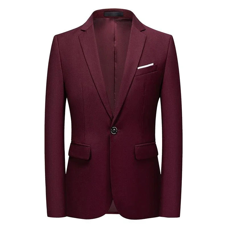 Men's Suit Jacket - Lightweight Blazer