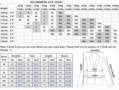 Men Blazer - Marl 2-Button Formal Blazer -Guocali