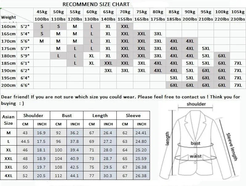 Men Blazer - Striped Formal Blazer -Guocali