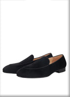 Men Casual Slipper Dress Loafers - Slip-On Flat Shoes