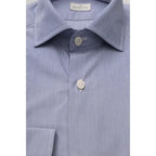Men Cotton Long Sleeves Dress Shirt – Breathable, White