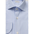 Men Cotton Long Sleeves Point Collar Dress Shirt – Breathable, White