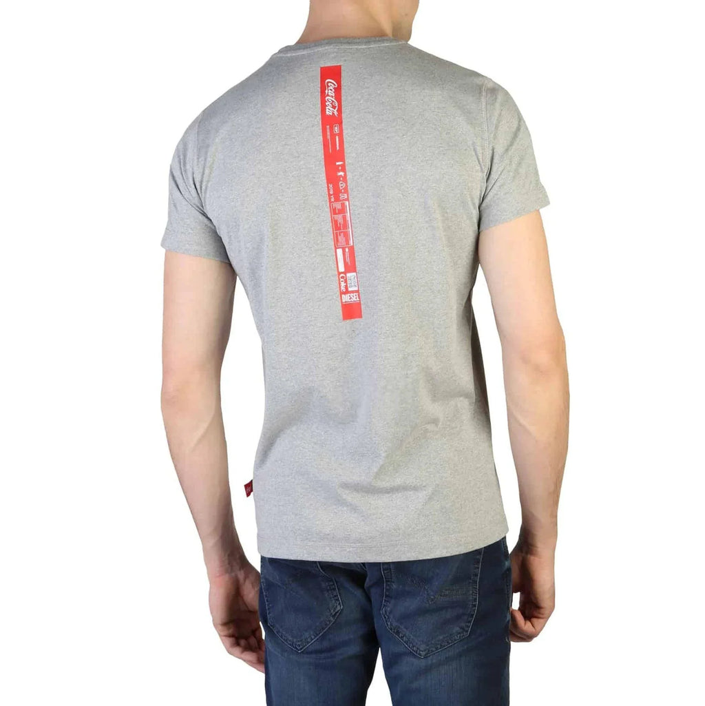 Men Crew-Neck Short-Sleeves T-Shirt – Breathable - Gray -Guocali