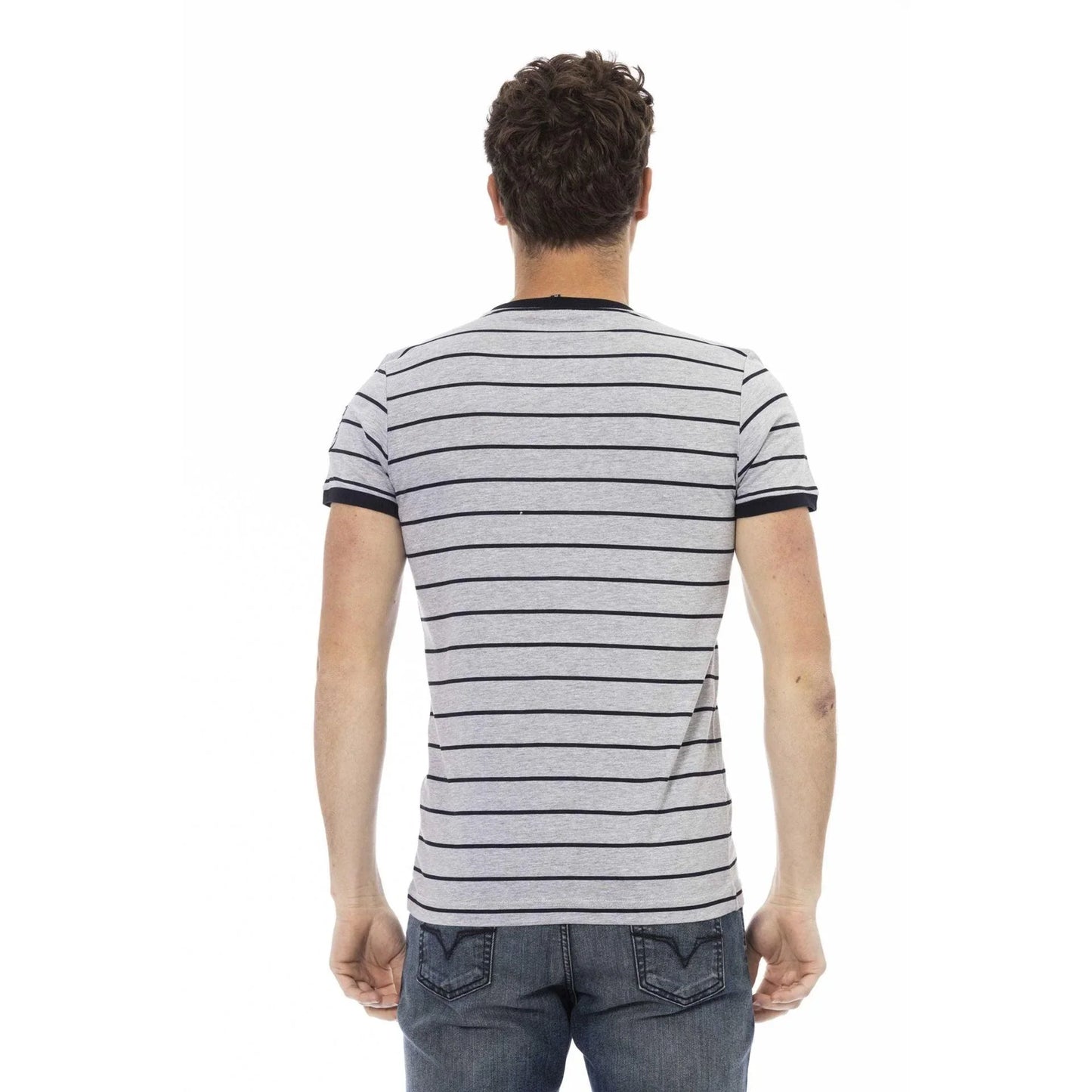 Men Crew-Neck Short-Sleeves T-Shirt – Breathable - Gray, Black, Yellow -Guocali