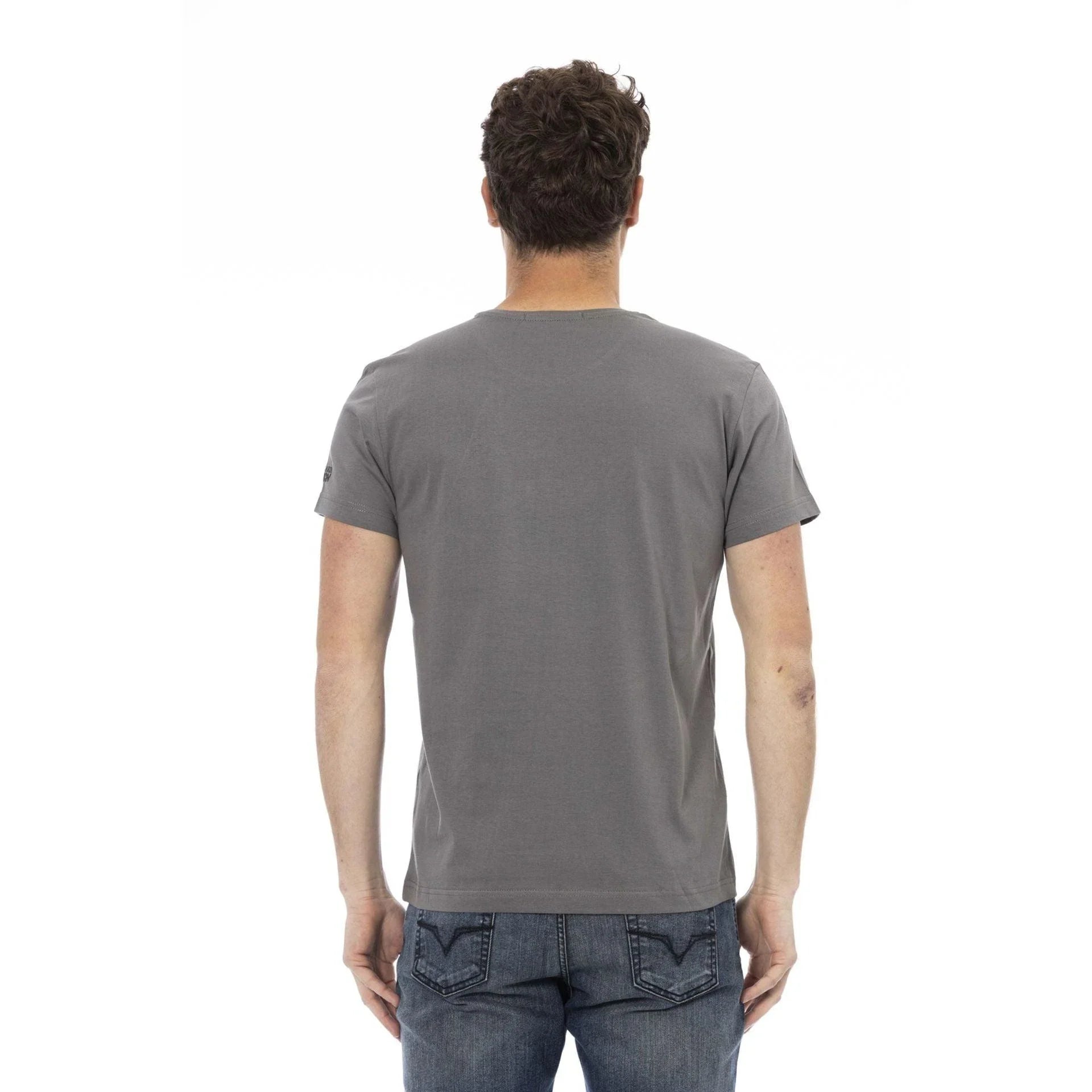 Men Crew-Neck Short-Sleeves T-Shirt – Breathable - Gray, Multicolor -Guocali