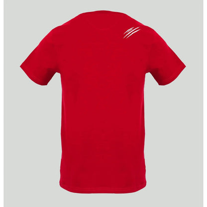 Men Crew-Neck Short-Sleeves T-Shirt – Breathable - Red -Guocali