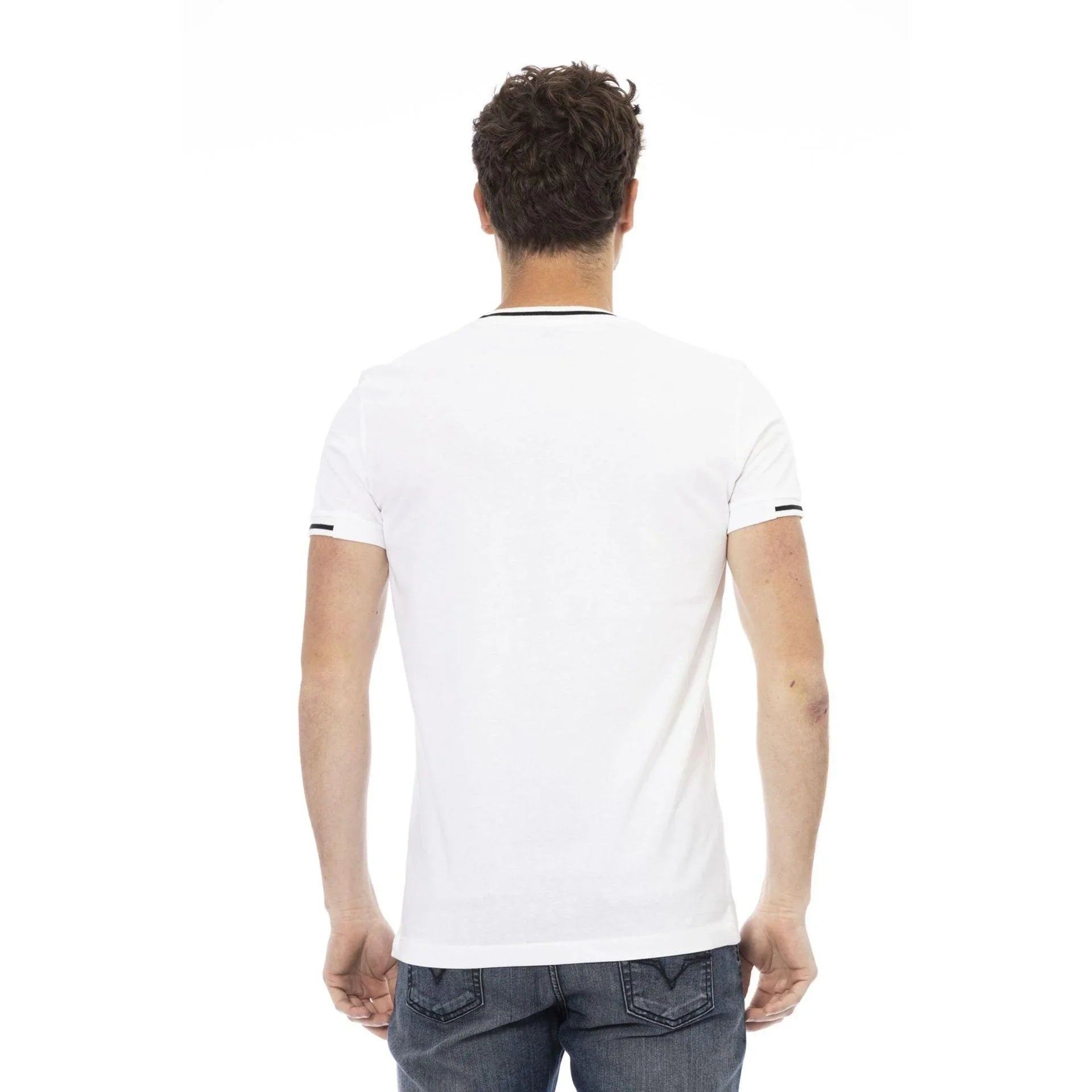 Men Crew-Neck Short-Sleeves T-Shirt – Breathable, Yellow, Black