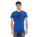 Men Crew-Neck Short-Sleeves T-Shirt – Lightweight, Navy