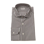 Men Long Sleeves Cotton Dress Shirt – Breathable, White