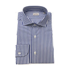 Men Long Sleeves Cotton Dress Shirt – Breathable, White