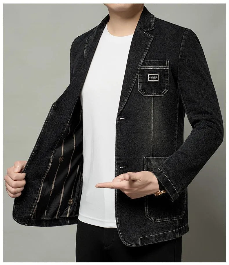 Men's Blazer - Breathable Suit Jacket