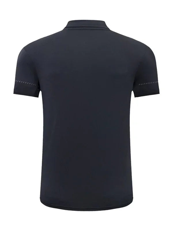 Men Short Sleeves Polo Shirt – Quick-Drying - Green -Guocali