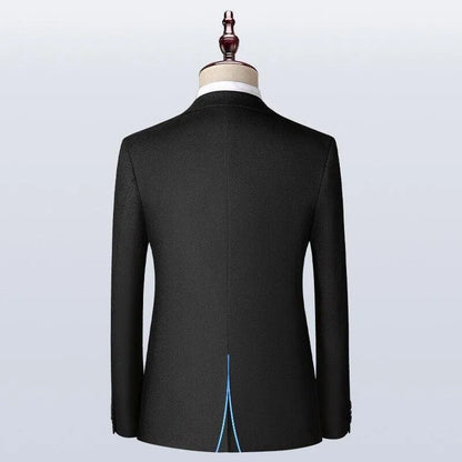 Men Suit - 3-Piece Tuxedo Suit -Guocali