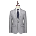 Men Suit Jacket - Lightweight Blazer, Light Gray