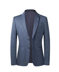 Men Suit Jacket - Wrinkle-Resistant Blazer
