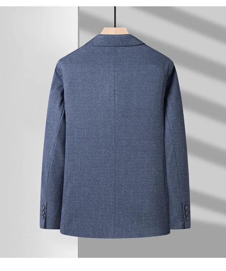 Men Suit Jacket - Wrinkle-Resistant Blazer