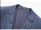 Men Suit Jacket - Wrinkle-Resistant Blazer