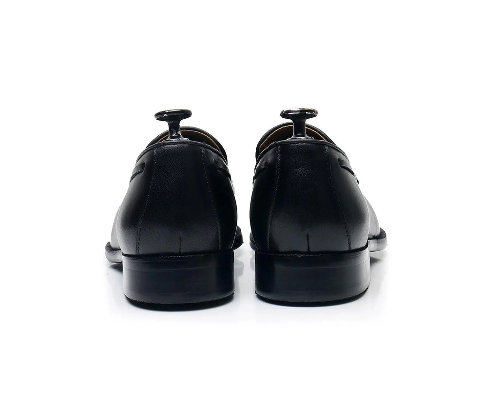 Men Tassel Dress Loafers - Slip-On Formal Dress Shoes