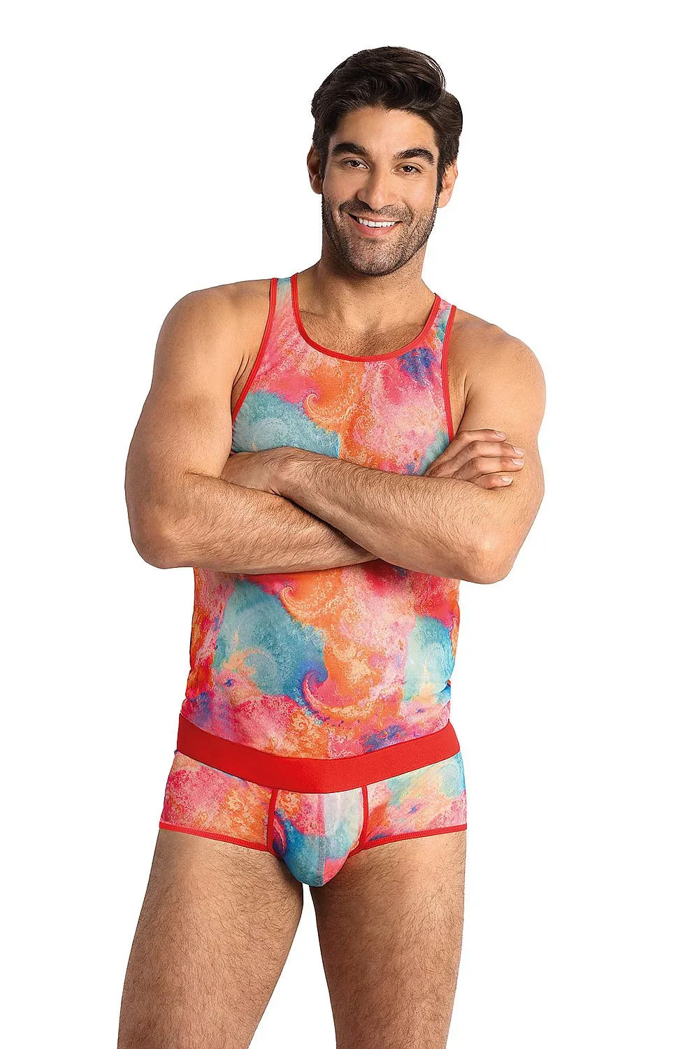 Men Undershirt Vest Singlet - Stretchable - Sleeveless -Guocali