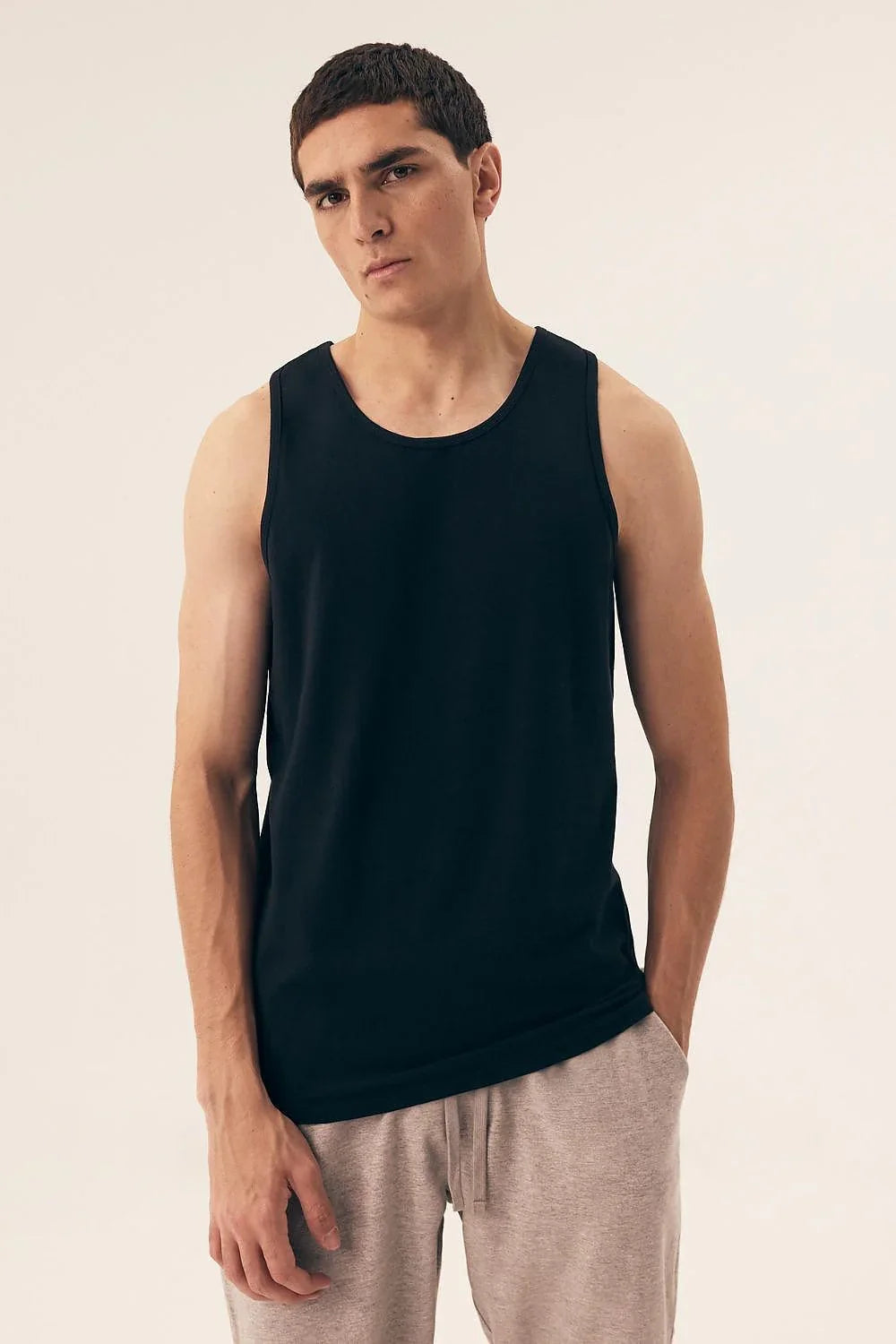 Men Undershirt Vest Singlet - Stretchable - Sleeveless -Guocali