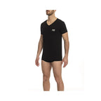 Men Underwear T-Shirt – Breathable - Black -Guocali
