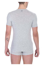 Men Underwear T-shirts - Stretchable - Short-Sleeves Gray -Guocali