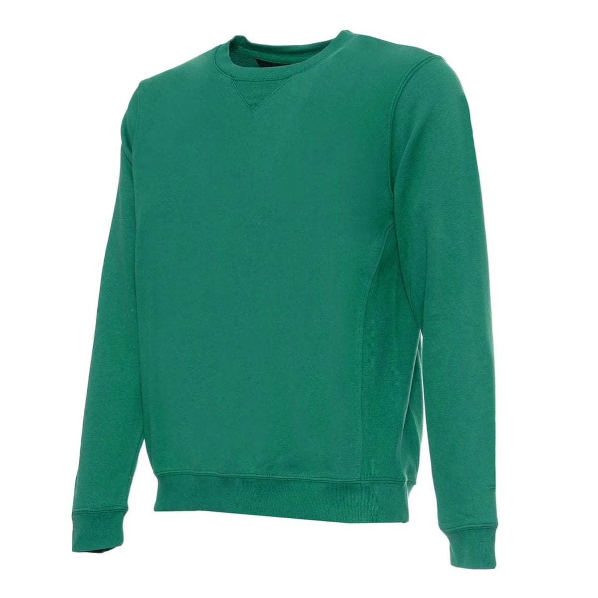 Men's sweatshirt Husky Solid Crew Neck Green – view 3