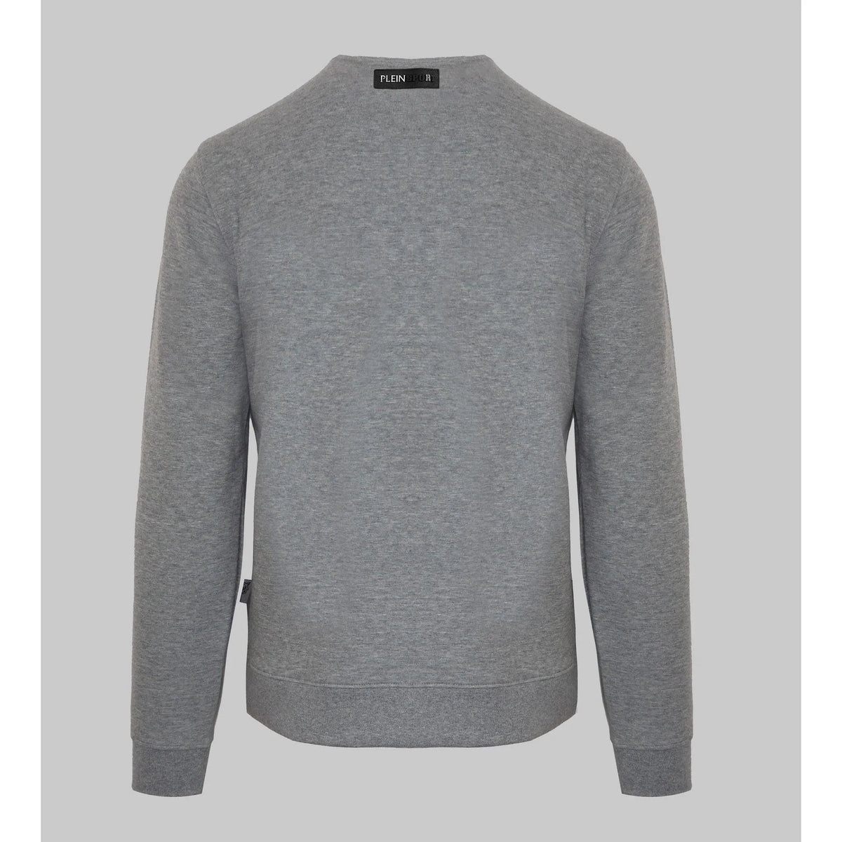 Men's sweatshirt Plein Sport Athleisure Logo Cotton Blend Grey – view 2