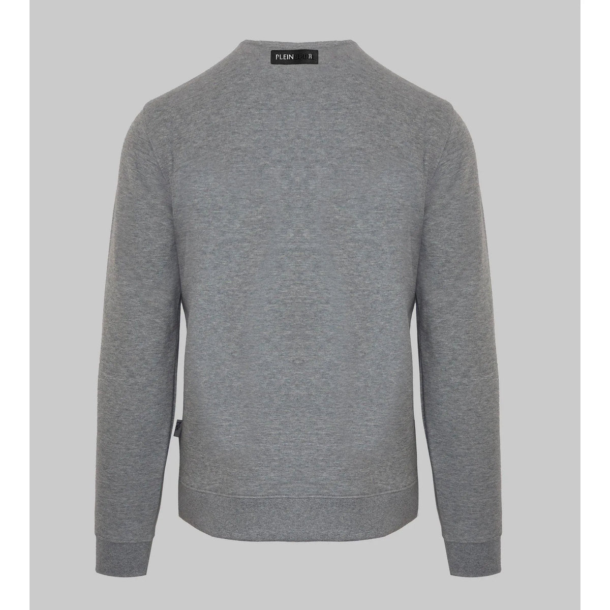 Men's sweatshirt Plein Sport Graphic Logo Crew Neck Grey – view 2