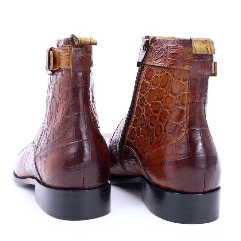 Milton Men Ankle Boots -Guocali