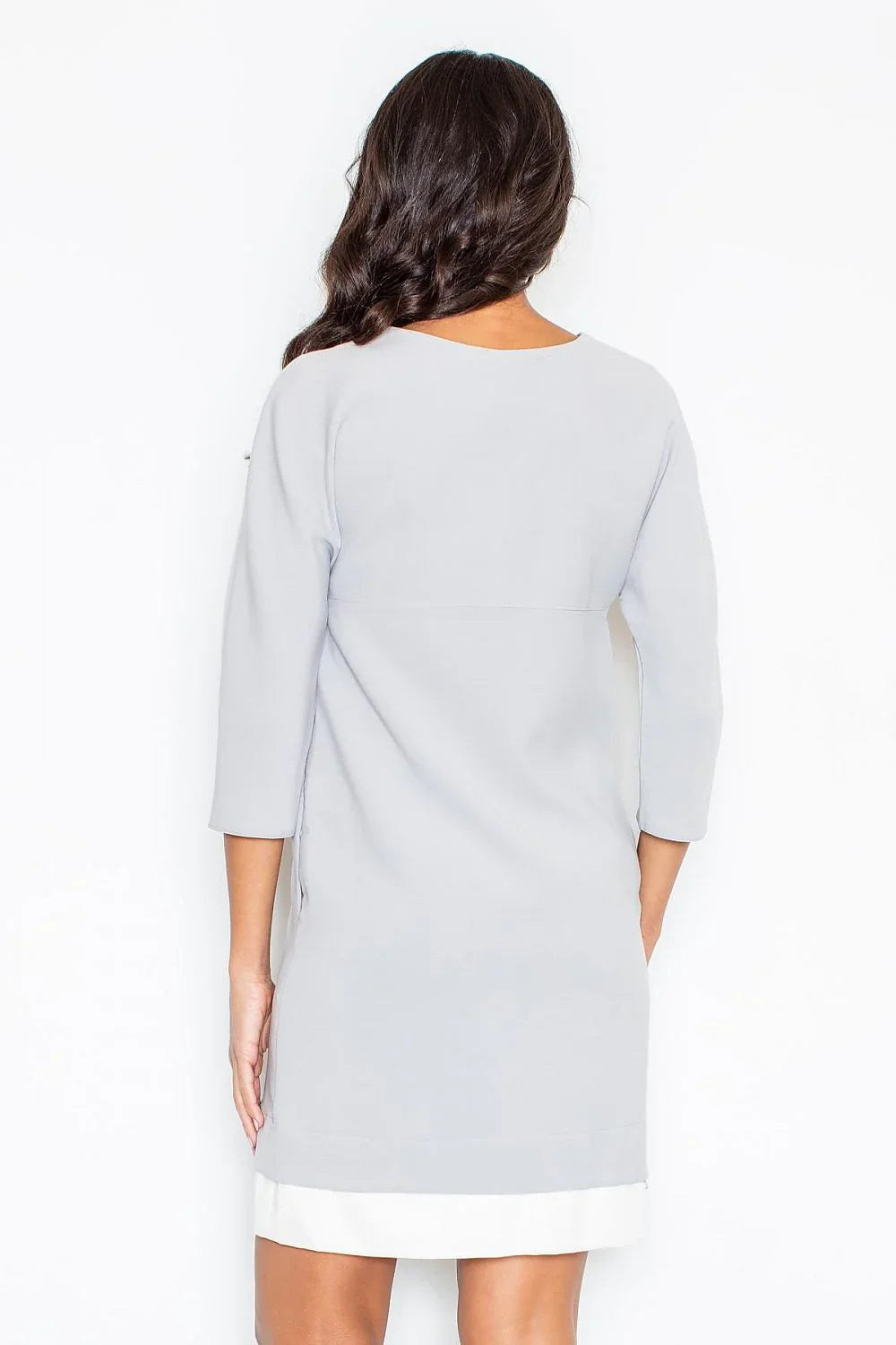 Minimalist V-Neck Day Dress