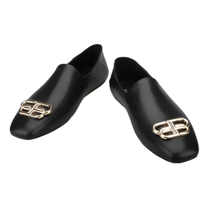 Mules Leather Men Loafers - Men Shoes -Guocali