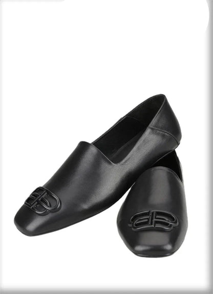 Mules Leather Men Loafers - Men Shoes -Guocali