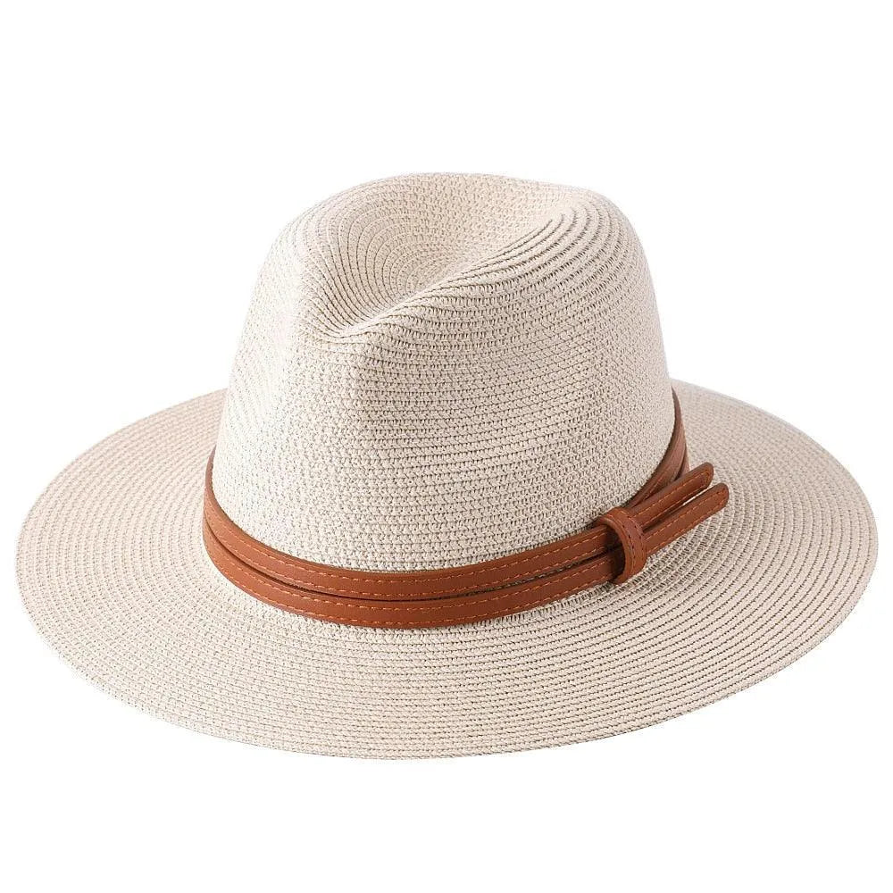 Panama Hat - Wide Brim Sun Hat -Guocali
