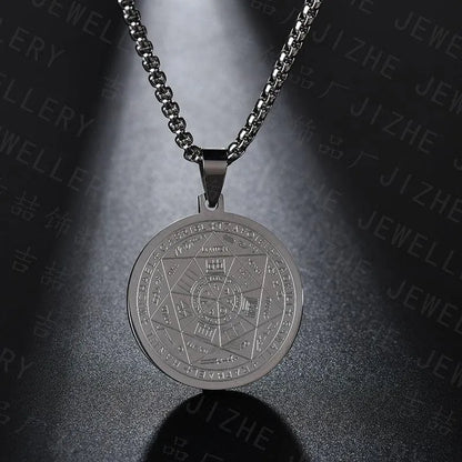 Pentagram Pendant Necklace - Archangels -Guocali