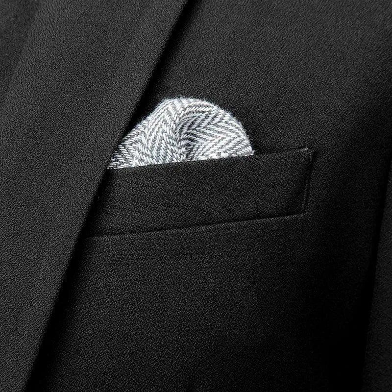 Winter-Ready Woolen 3-Piece Suit for Men -Guocali