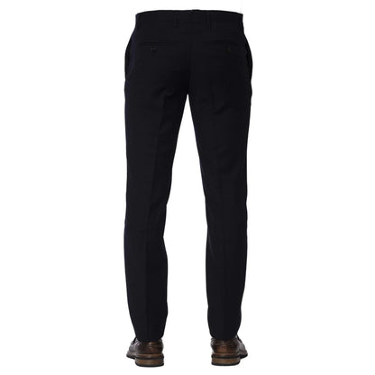 Professional Men Trousers – Mid Rise Wrinkle Resistant -Guocali
