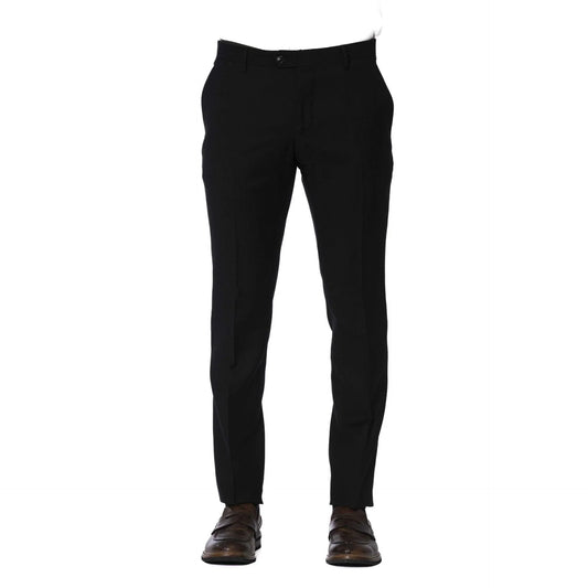 Professional Men Trousers – Mid-Rise Wrinkle-Resistant -Guocali