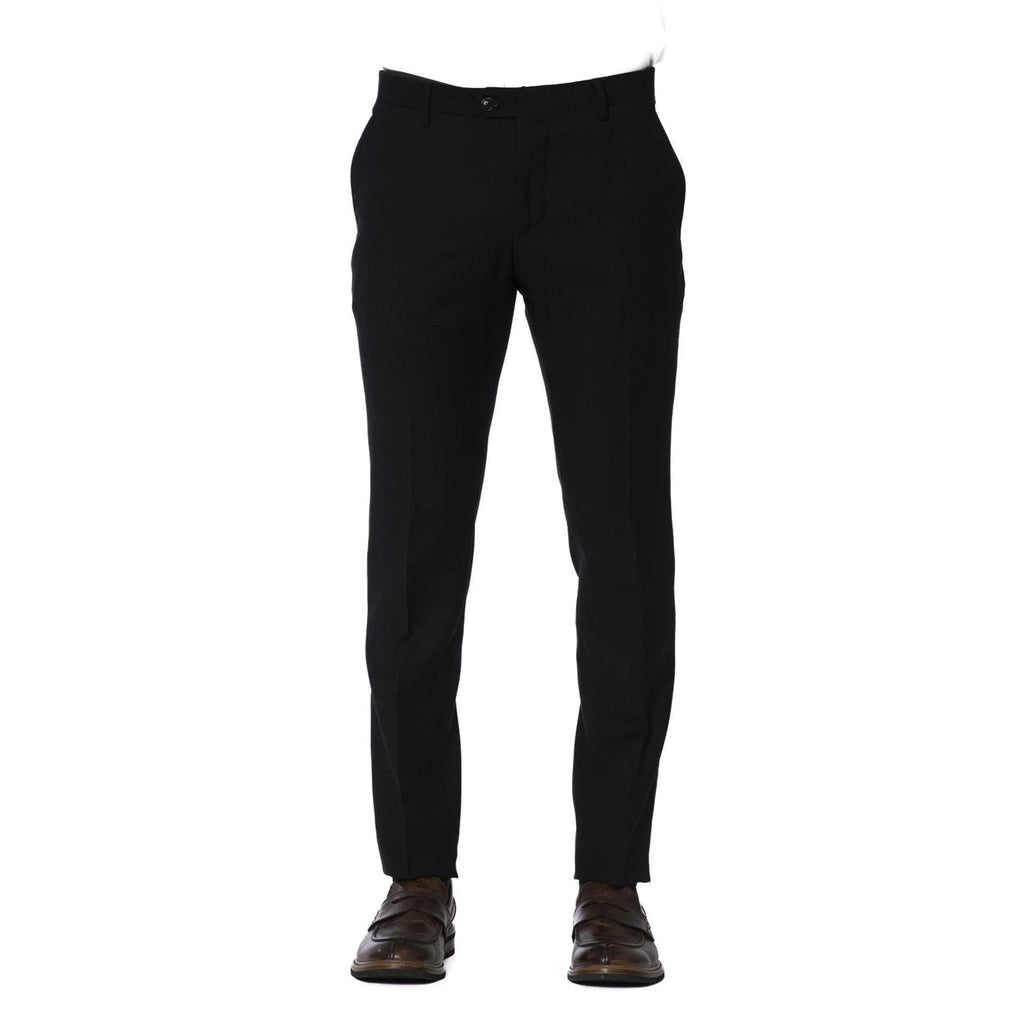 Professional Men Trousers – Mid-Rise Wrinkle-Resistant -Guocali
