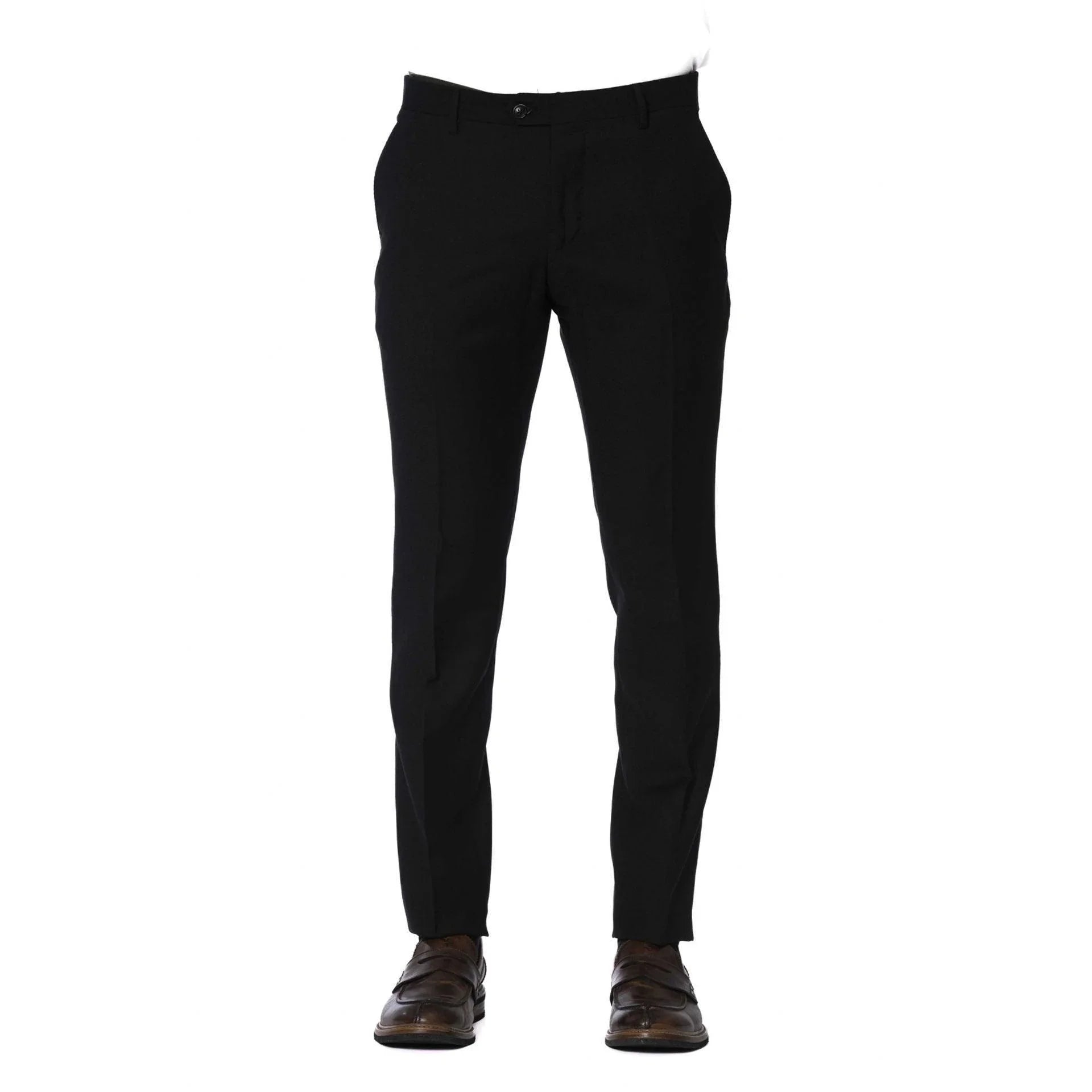 Professional Men Trousers – Mid-Rise Wrinkle-Resistant -Guocali