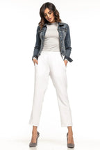 Professional Women Trousers – Mid Rise Stretchable -Guocali