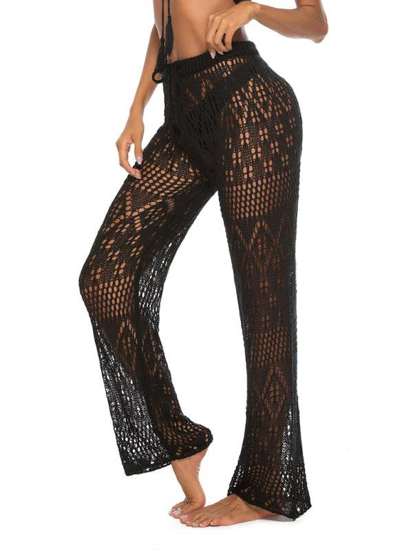 Sexy Hollow Knitted Beach Pants - Beach Pants - Guocali