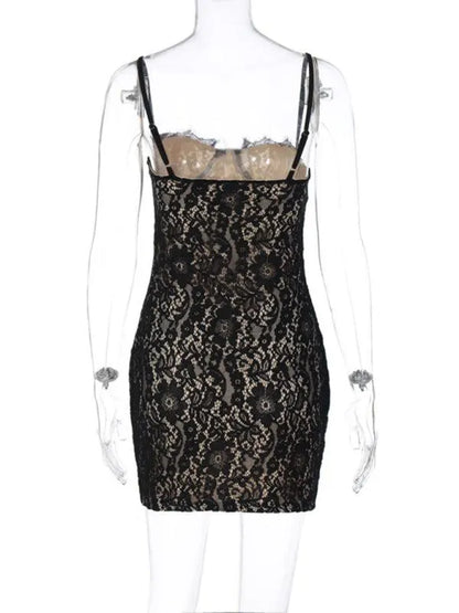 Sexy Slim Backpack Hips Suspender Dress -Guocali