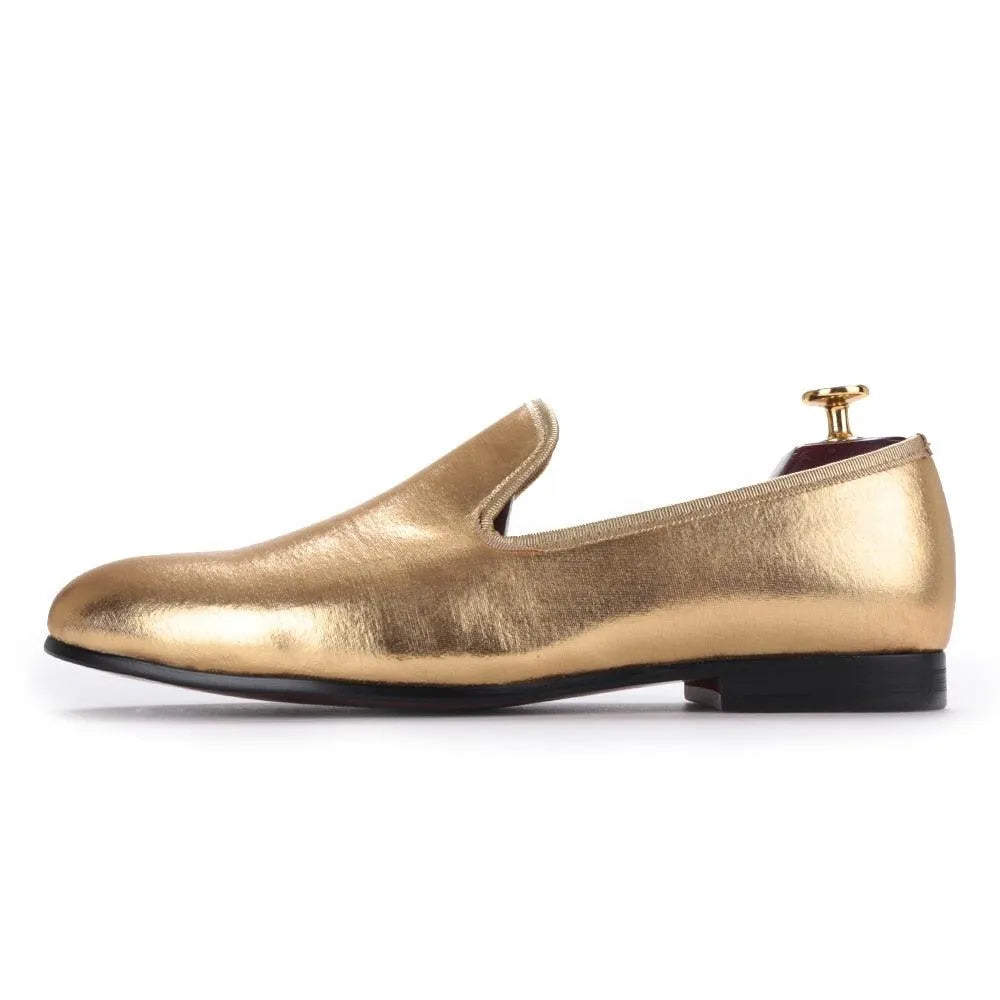 Shiny Slip-On Men loafers - Men Shoes -Guocali