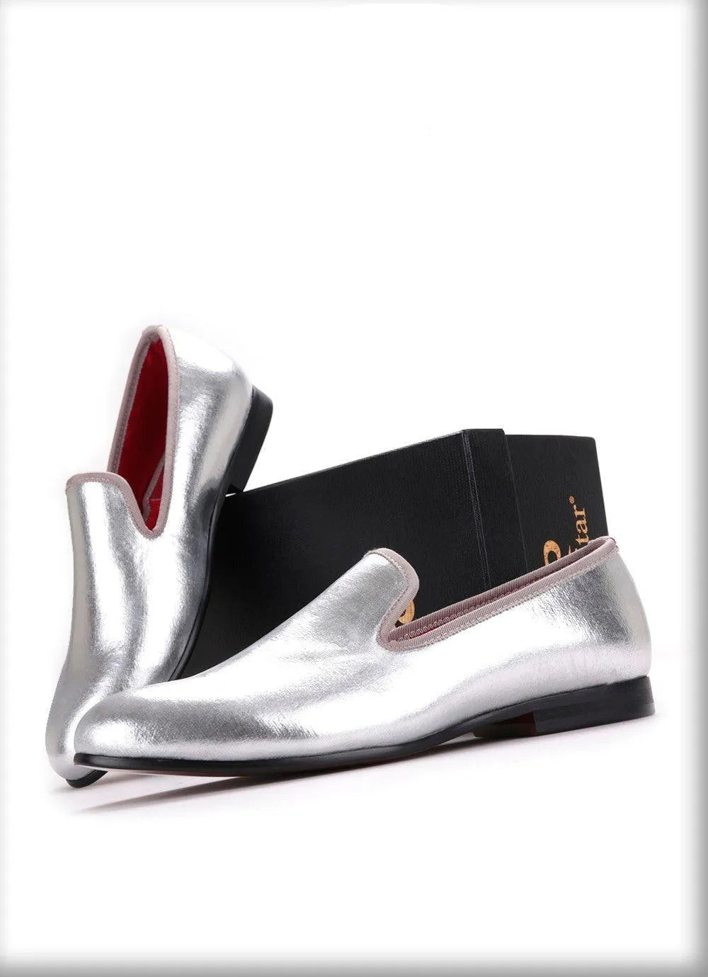 Shiny Slip-On Men loafers - Men Shoes -Guocali