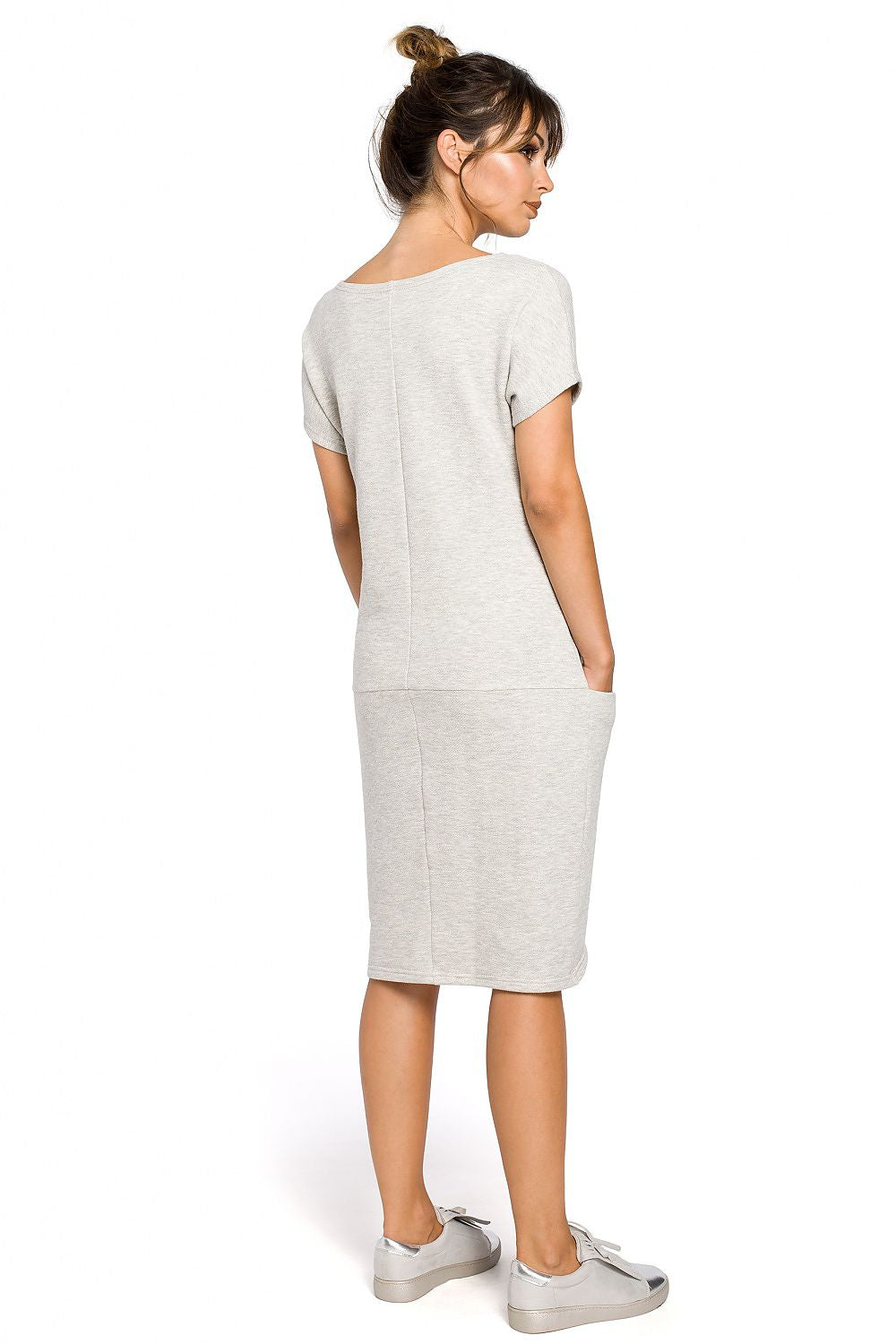 Short Sleeve Loose Day Dress Casual Style-Day Dress-GUOCALI